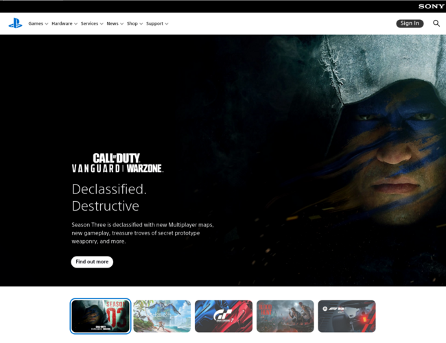 PlayStation®官方网站